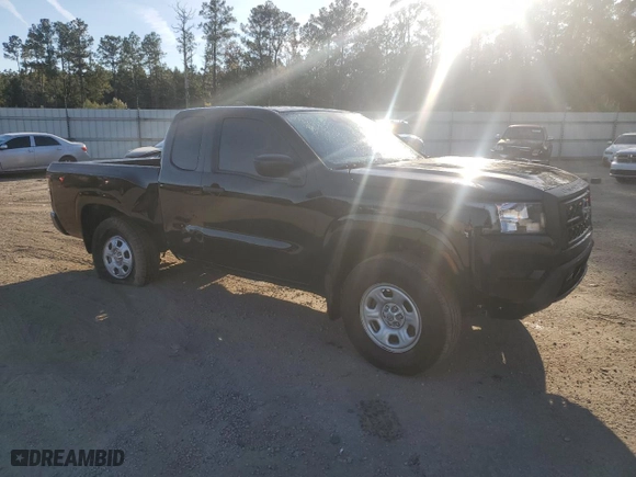 2023 Nissan Frontier S with VIN 1N6ED1CL6PN630329, listed as a Copart auction lot 80464854 with 61,611 mi miles and Salvage Title. Bid and sale history available at carsss.com. Image 4.