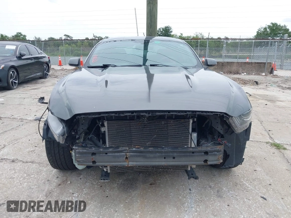 2015 Ford Mustang V6 with VIN 1FA6P8AMXF5402714, listed as a IAAI auction lot 42400456 with 83,133 mi miles and . Bid and sale history available at DreamBid. Image 12.
