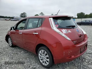 2015 Nissan LEAF SV with VIN 1N4AZ0CP9FC332115, listed as a Copart auction lot 57519363 with 26,964 mi miles. Bid and sale history available at carsss.com. Image 2.
