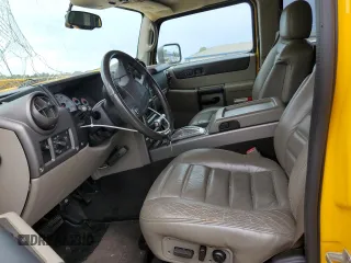 2003 Hummer H2 z VIN 5GRGN23U73H146894, wystawiony jako Copart lot #53449905 z przebiegiem 153 870 mil mil oraz Szkoda całkowita • Salvage title. Historia ofert i sprzedaży dostępna na DreamBid. Obrazek 7.