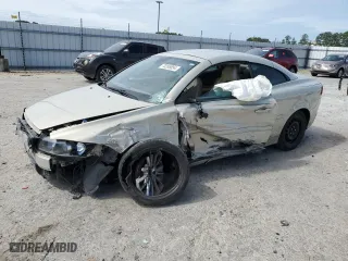 2007 Volvo C70 with VIN YV1MC68257J016050, listed as a Copart auction lot 70265854 with 152,303 mi miles and Salvage Title. Bid and sale history available at carsss.com. Image 1.