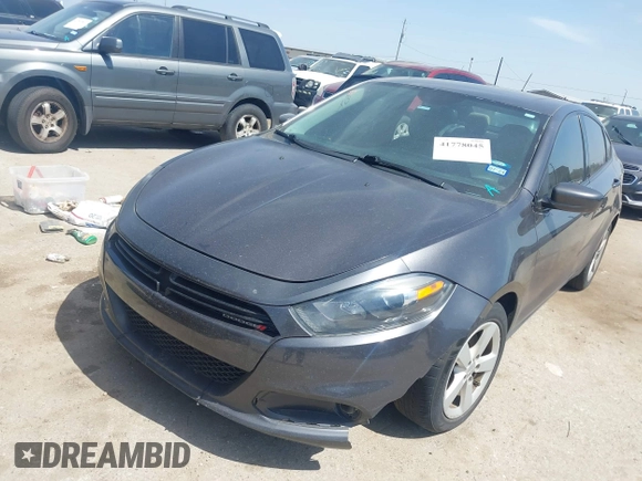 2016 Dodge Dart SXT z VIN 1C3CDFBB0GD540796, wystawiony jako IAAI lot #41778045 z przebiegiem 148 633 mil mil oraz . Historia ofert i sprzedaży dostępna na DreamBid. Obrazek 2.