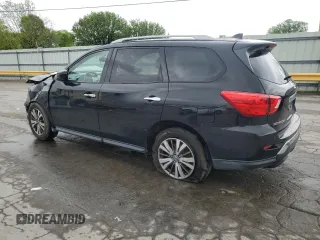 2019 Nissan Pathfinder S with VIN 5N1DR2MM6KC630831, listed as a Copart auction lot 53923815 with 94,777 mi miles and Salvage title. Bid and sale history available at DreamBid. Image 2.