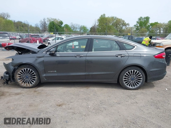2018 Ford Fusion Titanium with VIN 3FA6P0RU1JR120392, listed as a IAAI auction lot 42145342 with Not provided miles and . Bid and sale history available at DreamBid. Image 14.