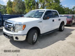 2011 Ford F-150 XLT with VIN 1FTFW1CT1BFB48145, listed as a Copart auction lot 50408765 with 178,474 mi miles and Salvage Title. Bid and sale history available at carsss.com. Image 1.