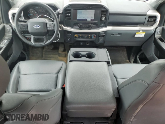 2021 Ford F-150 XL with VIN 1FTEX1CB8MKD88951, listed as a Copart auction lot 64674024 with 100,886 mi miles and Salvage title. Bid and sale history available at DreamBid. Image 8.
