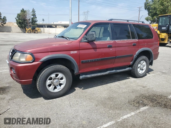2002 Mitsubishi Montero Sport ES with VIN JA4LS21HX2J043968, listed as a Copart auction lot 53082995 with 230,925 mi miles and Clean Title. Bid and sale history available at carsss.com. Image 1.