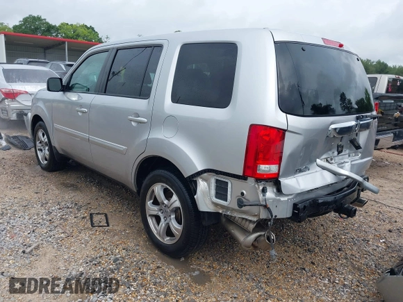 2014 Honda Pilot EX-L with VIN 5FNYF3H73EB011880, listed as a IAAI auction lot 42157396 with 73,881 mi miles and . Bid and sale history available at carsss.com. Image 3.