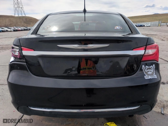 2012 Chrysler 200 LX with VIN 1C3CCBAB1CN223143, listed as a Copart auction lot 50537085 with 191,263 mi miles and Salvage Title. Bid and sale history available at carsss.com. Image 6.