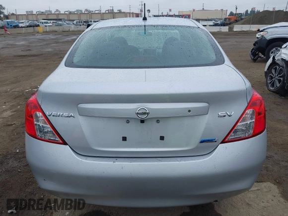 2012 Nissan Versa SL with VIN 3N1CN7AP6CL897158, listed as a IAAI auction lot 41729588 with 98,534 mi miles. Bid and sale history available at carsss.com. Image 16.
