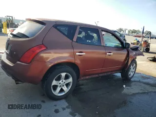 2005 Nissan Murano SL z VIN JN8AZ08T35W312766, wystawiony jako Copart lot #55596665 z przebiegiem 147 071 mil mil oraz Szkody całkowita. Historia ofert i sprzedaży dostępna na DreamBid. Obrazek 3.