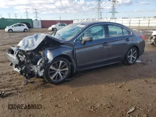 2018 Subaru Legacy Limited with VIN 4S3BNAN66J3046736, listed as a Copart auction lot 46931535 with 0 mi miles and Salvage Title. Bid and sale history available at carsss.com. Image 1.