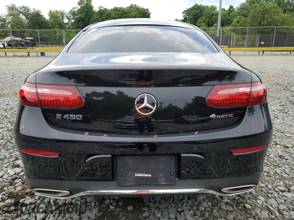 2019 Mercedes-Benz E-Class E 450 with VIN WDD1J6JB7KF102986, listed as a Copart auction lot 57220704 with 66,159 mi miles and Salvage Title. Bid and sale history available at carsss.com. Image 6.