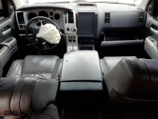 2008 Toyota Tundra 4WD Truck LTD with VIN 5TFDV58118X052740, listed as a Copart auction lot 43917025 with 191,686 mi miles and Salvage Title. Bid and sale history available at carsss.com. Image 8.