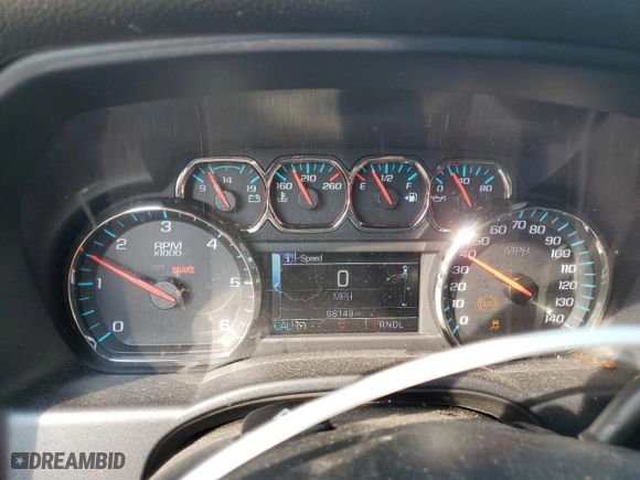 2017 Chevrolet Silverado 1500 LT with VIN 1GCVKREH7HZ116385, listed as a Copart auction lot 64842214 with 98,149 mi miles and Salvage Title. Bid and sale history available at carsss.com. Image 9.