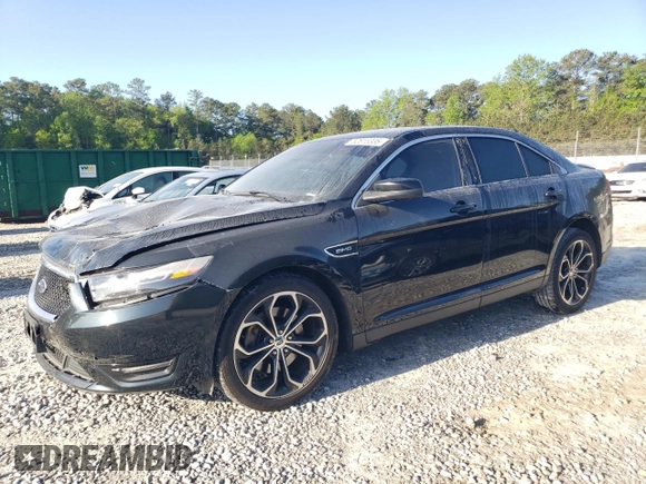 2014 Ford Taurus SHO with VIN 1FAHP2KT0EG181509, listed as a Copart auction lot 52615335 with 205,743 mi miles and Salvage title. Bid and sale history available at DreamBid. Image 1.