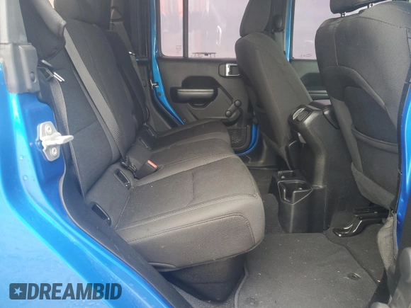 2020 Jeep Gladiator Sport S с VIN 1C6JJTAGXLL171914, выставлен на аукционе Copart как лот 55228435 с пробегом 81 848 миль миль и Списание • Salvage title. История ставок и продаж доступна на DreamBid. Изображение 10.