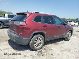 2020 Jeep Cherokee Latitude with VIN 1C4PJMCB2LD619857, listed as a Copart auction lot 52413655 with 170,772 mi miles and Salvage title. Bid and sale history available at DreamBid. Image 3.