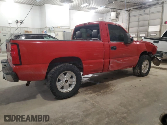 2003 Chevrolet Silverado 1500 LS with VIN 1GCEK14V03Z145082, listed as a Copart auction lot 41740875 with 190,316 mi miles and Salvage Title. Bid and sale history available at DreamBid. Image 3.