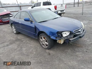2001 Acura CL Type S with VIN 19UYA42611A036480, listed as a IAAI auction lot 41605706 with 1 mi miles. Bid and sale history available at carsss.com. Image 1.