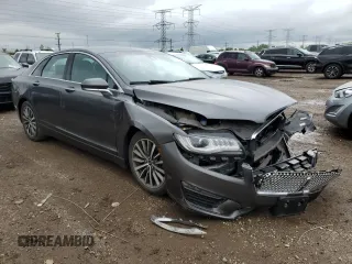 2017 Lincoln MKZ Select with VIN 3LN6L5C99HR653314, listed as a Copart auction lot 58019925 with 25,557 mi miles and Salvage title. Bid and sale history available at DreamBid. Image 4.