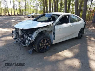 2020 Honda Civic Sedan Sport with VIN 19XFC2F88LE203238, listed as a IAAI auction lot 42075297 with 21,230 mi miles. Bid and sale history available at carsss.com. Image 2.