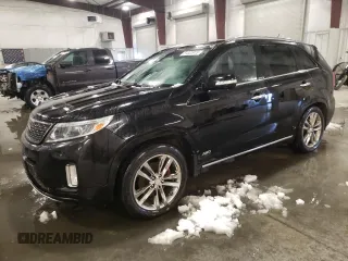 2014 Kia Sorento SX with VIN 5XYKWDA76EG488981, listed as a Copart auction lot 51322915 with 195,509 mi miles and Salvage Title. Bid and sale history available at carsss.com. Image 1.