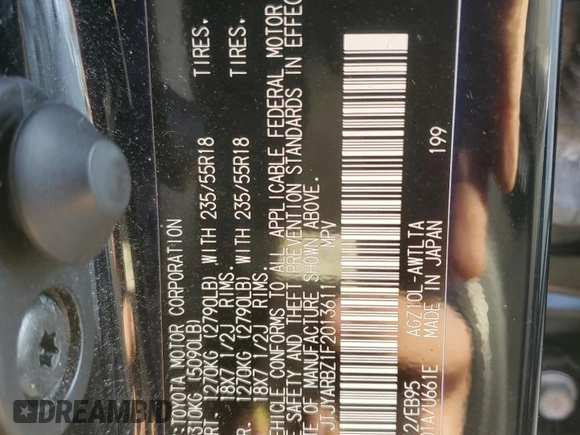 2015 Lexus NX 200t with VIN JTJYARBZ1F2013611, listed as a Copart auction lot 47267235 with 112,437 mi miles and Salvage Title. Bid and sale history available at carsss.com. Image 12.