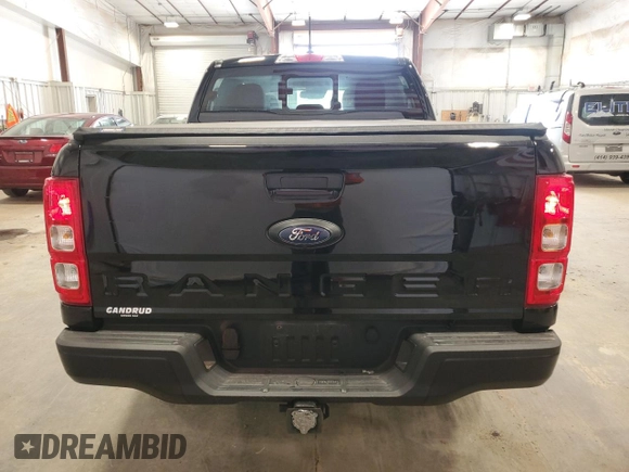 2022 Ford Ranger XL with VIN 1FTER4FH4NLD09279, listed as a Copart auction lot 57230795 with 49,798 mi miles and Salvage title. Bid and sale history available at DreamBid. Image 6.