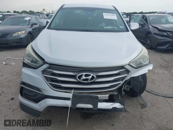2017 Hyundai Santa Fe 2.4L with VIN 5XYZTDLB5HG453474, listed as a IAAI auction lot 42191590 with 167,590 mi miles and . Bid and sale history available at DreamBid. Image 13.