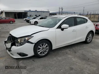 2016 Mazda 3 i Grand Touring with VIN JM1BM1N71G1305505, listed as a Copart auction lot 65643715 with 133,939 mi miles and Salvage title. Bid and sale history available at DreamBid. Image 1.