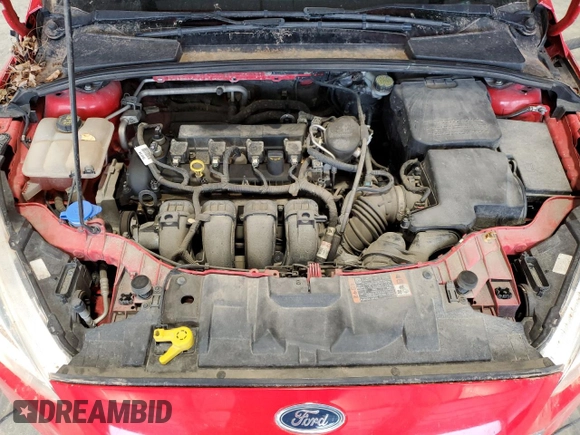 2015 Ford Focus SE with VIN 1FADP3F24FL335685, listed as a Copart auction lot 51337935 with 104,451 mi miles and Salvage Title. Bid and sale history available at DreamBid. Image 12.