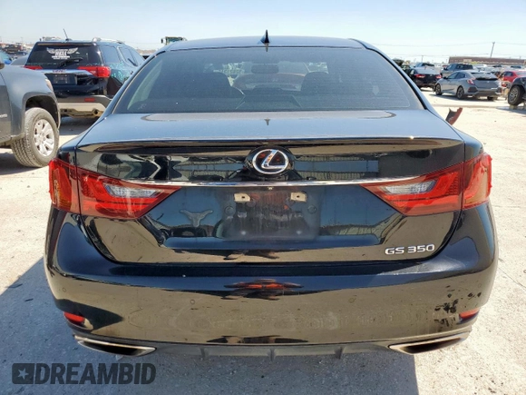2015 Lexus GS 350 with VIN JTHBE1BL4FA013939, listed as a Copart auction lot 52621315 with 75,923 mi miles and Salvage Title. Bid and sale history available at carsss.com. Image 6.