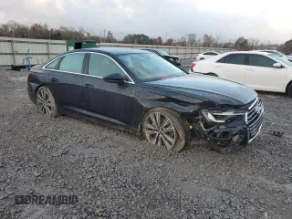 2020 Audi A6 Premium Plus with VIN WAUE8AF2XLN061809, listed as a Copart auction lot 82834064 with 69,449 mi miles and Salvage Title. Bid and sale history available at carsss.com. Image 4.