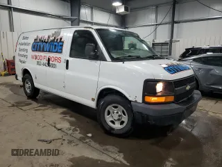2008 Chevrolet Express Cargo z VIN 1GCFG15X081192544, wystawiony jako Copart lot #41531985 z przebiegiem 116 900 mil mil oraz Szkoda całkowita • Salvage title. Historia ofert i sprzedaży dostępna na DreamBid. Obrazek 4.