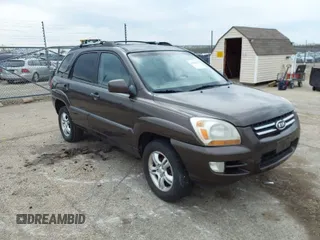 2006 Kia Sportage LX with VIN KNDJF723867201308, listed as a IAAI auction lot 41984625 with 142,074 mi miles and . Bid and sale history available at carsss.com. Image 1.
