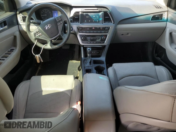 2017 Hyundai Sonata Sport with VIN 5NPE34AFXHH583540, listed as a Copart auction lot 51006665 with 133,404 mi miles and Salvage Title. Bid and sale history available at DreamBid. Image 8.