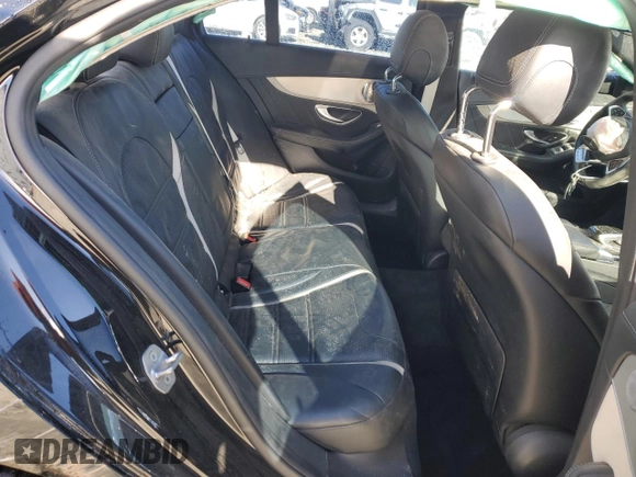 2017 Mercedes-Benz C 63 S AMG with VIN 55SWF8HB7HU200477, listed as a Copart auction lot 45185485 with Not provided miles and Salvage title. Bid and sale history available at DreamBid. Image 10.