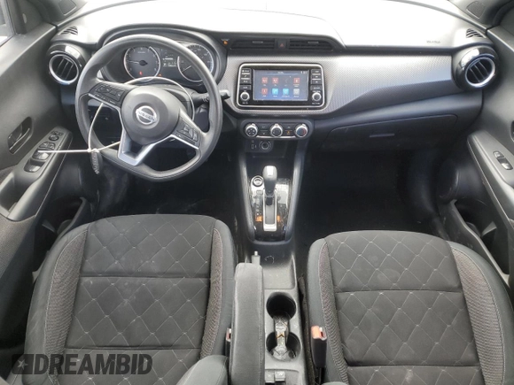 2020 Nissan Kicks S with VIN 3N1CP5BV0LL489833, listed as a Copart auction lot 46720205 with 89,602 mi miles and Salvage Title. Bid and sale history available at carsss.com. Image 8.