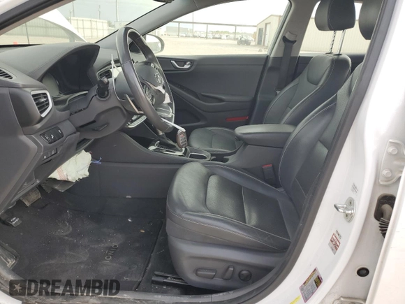 2018 Hyundai Ioniq Limited with VIN KMHC85LCXJU090806, listed as a Copart auction lot 52827895 with 87,976 mi miles and Salvage title. Bid and sale history available at DreamBid. Image 7.