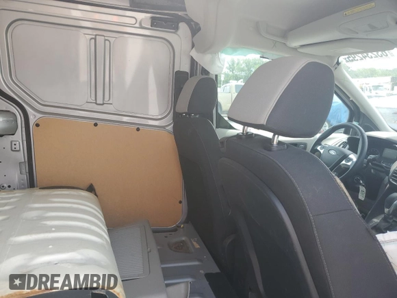 2022 Ford Transit Connect XLT with VIN NM0LS7T27N1541283, listed as a Copart auction lot 63234295 with 19,897 mi miles and Salvage title. Bid and sale history available at DreamBid. Image 11.