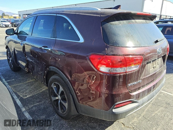 2018 Kia Sorento EX with VIN 5XYPH4A54JG361087, listed as a Copart auction lot 47490145 with 109,241 mi miles and Clean Title. Bid and sale history available at DreamBid. Image 2.