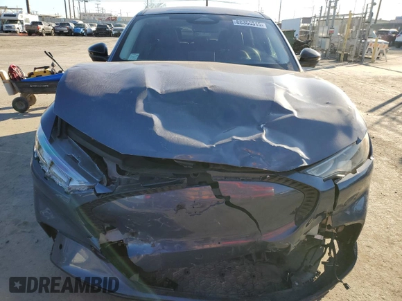 2021 Ford Mustang Mach-E California Route 1 with VIN 3FMTK2R77MMA09716, listed as a Copart auction lot 88366315 with 29,501 mi miles and Salvage Title. Bid and sale history available at DreamBid. Image 5.