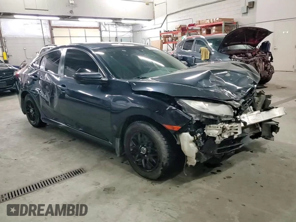 2017 Honda Civic LX with VIN 19XFC2F55HE219300, listed as a Copart auction lot 83662394 with 172,697 mi miles and Salvage Title. Bid and sale history available at DreamBid. Image 13.