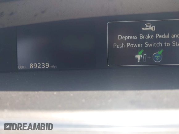 2021 Toyota Prius L Eco with VIN JTDKAMFUXM3134462, listed as a IAAI auction lot 42450931 with 89,239 mi miles and . Bid and sale history available at DreamBid. Image 15.