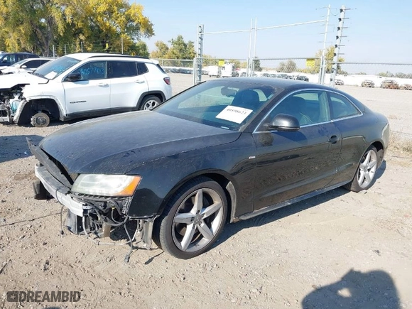 2009 Audi A5 with VIN WAUDK78T99A011148, listed as a IAAI auction lot 40598623 with 159,073 mi miles. Bid and sale history available at carsss.com. Image 2.