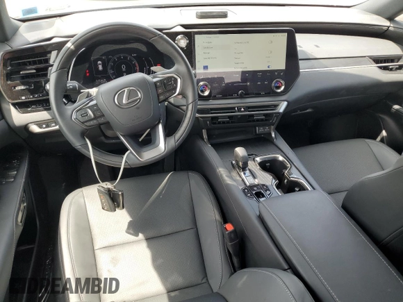 2023 Lexus RX with VIN 2T2BAMCA2PC025012, listed as a Copart auction lot 53435774 with 12,718 mi miles and Salvage Title. Bid and sale history available at carsss.com. Image 8.