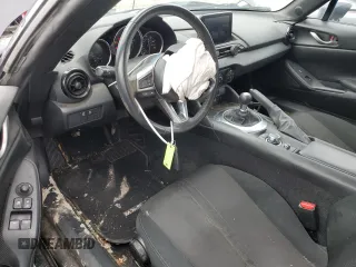 2021 Mazda MX-5 Miata Sport with VIN JM1NDAB79M0454876, listed as a Copart auction lot 82086434 with 74,035 mi miles and Salvage title. Bid and sale history available at DreamBid. Image 8.