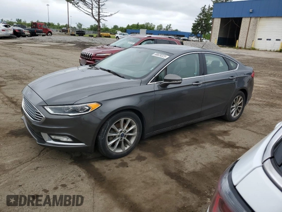 2017 Ford Fusion SE with VIN 3FA6P0HD3HR185949, listed as a Copart auction lot 58828325 with 169,148 mi miles and Clean title. Bid and sale history available at DreamBid. Image 1.