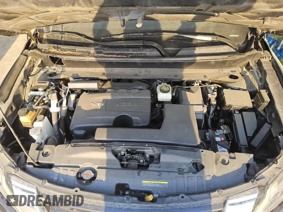 2017 Nissan Pathfinder S with VIN 5N1DR2MN1HC660286, listed as a Copart auction lot 50412525 with 118,403 mi miles and Clean Title. Bid and sale history available at carsss.com. Image 12.